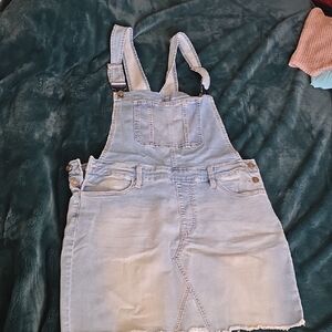 Maurices juniors Light Blue Denim Overalls
